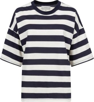 &Acirc;m&egrave; Ofyr T-Shirt - Dames - T-shirts - Blauw - XS - Katoen - Tops