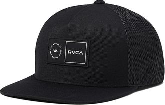 Rvca Platform Trucker Mens Caps Black, Acrylic/Mesh/Polyester