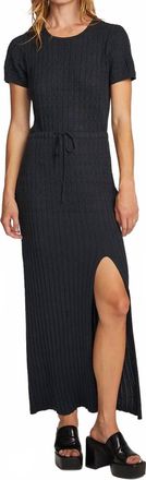 Chaser Durango Maxi Dress In Charcoal