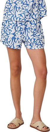 Bella Dahl Ruffle Edge Linen-Blend Short