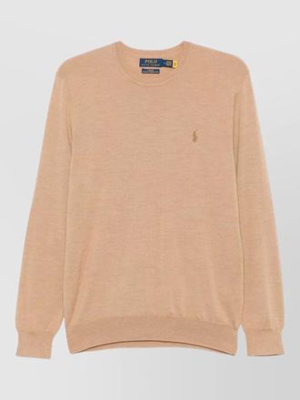 Ralph Lauren crew neck logo sweater long sleeves