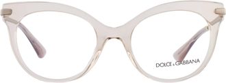 Dolce & Gabbana Demo Cat Eye Ladies Eyeglasses DG3392 3432 52