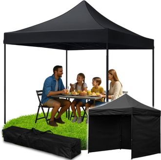 OEM Carpa De Jard&iacute;n, Pabell&oacute;n Comercial Automontable, Cenador, Techo 3x3m