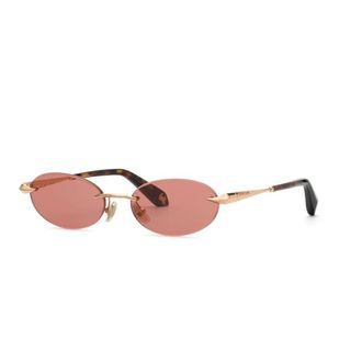 Roberto Cavalli Src152M 8Fcr Sunglasses - female - Roberto Cavalli - Sunglasses - Pink - 55 MM - Accessories
