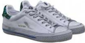 Hidnander Starless Low Sneakers - Heren - Sneakers - Wit - 38 EU - Leer - Schoenen