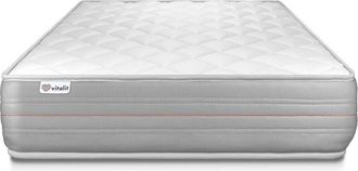 VITALIT Vitalit - Colchón blanco con espuma viscoelástica 90 x 180