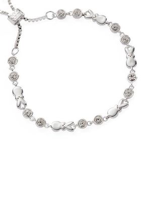 Alex and Ani Peeps Bunny Bolo Bracelet in Silver at Nordstrom