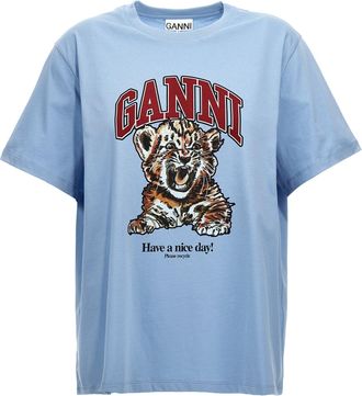 Ganni Tiger T Shirt
