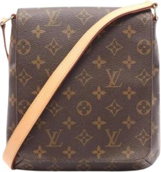 Louis Vuitton Pre-owned Cross Body Bags, female, Brown, Size: ONE SIZE Pre-owned Canvas louis-vuitton-bags