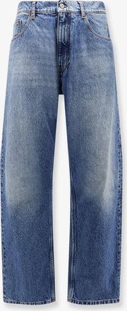 Maison Margiela Jeans in cotone con targhetta Numeric Signature - MM6 MAISON MARGIELA - gender_Man