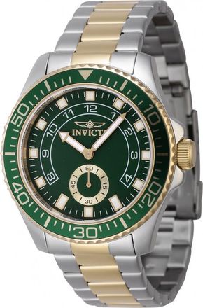 Invicta Pro Diver Quartz Green Dial Mens Watch 47129