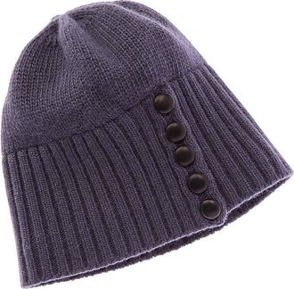 Portolano Buttons Wool & Cashmere-Blend Hat