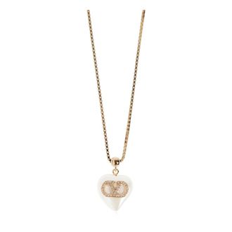 Valentino Garavani Accessoires, Dames, Geel, ONE Size, Ketting met hanger