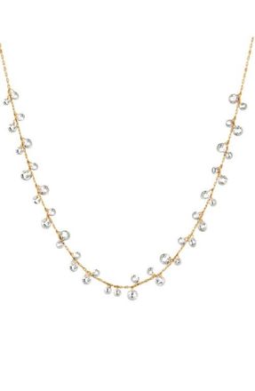 Made by Mary Dew Drop Floating Necklace in Gold Vermeil at Nordstrom