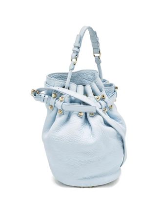 Alexander Wang Diego leren bucket-tas - Blauw