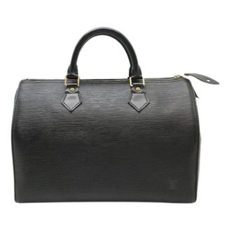 Louis Vuitton Pre-owned Handbags, female, Black, Size: ONE SIZE Pre-owned Speedy 30 Boston Bag