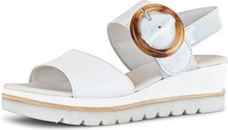 Gabor Strappy Wedge Sandal in White/ice at Nordstrom, Size 10.5Us