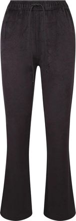 Moncler Velvet Joggingbroek - Dames - Sweatpants - Zwart - XS - Wol - Broeken