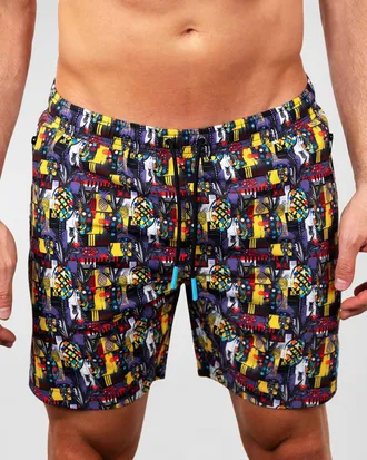 Maceoo Men & apos;s Lion Swim Shorts