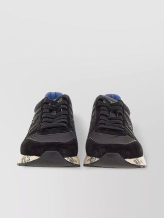 Premiata leather low-top sneakers