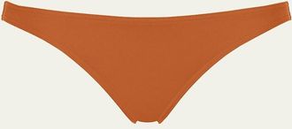 Eres Fripon Solid Low-Rise Hipster Bikini Bottoms