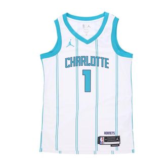 Nike Jordan Sportswear, male, White, Size: 3XL NBA Association Edition Lamelo Ball Jersey