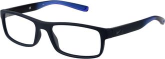 Nike Blauwe Plastic Bril (Montuur)