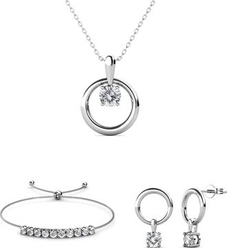 MYC-Paris Mia Octavia Sets - Zilver en Kristal