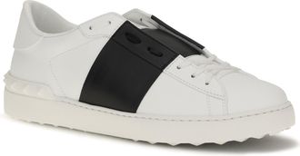 Valentino Garavani Mens Open Sneakers Bianco-Marine-Bianco Bianco/marine/bianco