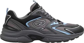 Cruyff Heren Scorpius Logo Laag Gesneden Sneakers (Grijs Blauw)