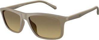 Emporio Armani EA4257U 5437G9 Mens Sunglasses Brown Size 57