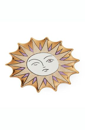 Jonathan Adler Muse Sun Trinket Tray in Gold /Lavender at Nordstrom