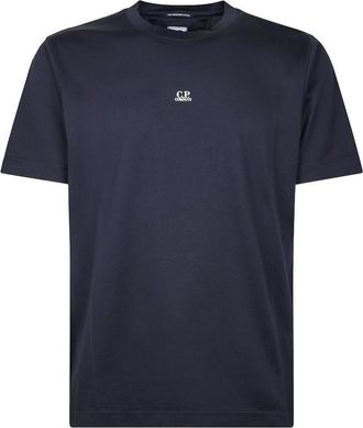 C.P. Company C. P. Company Logo T-Shirt In Dark Blue