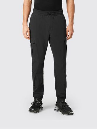 Plein Sport Pantaloni cargo jogging slim fit in tessuto tecnico con coulisse
