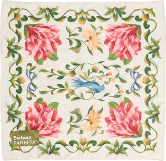 Barbour Azelia Scarf - Dames - Sjaals - Veelkleurig - ONE Size - Katoen - Accessoires