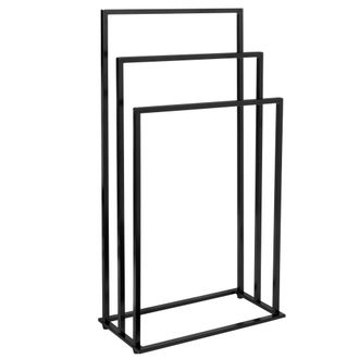 OEM Toallero De 3 Brazos Con Forma De Neum&aacute;tico, Negro