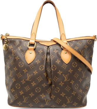 Louis Vuitton Borsa a tracolla Palermo PM con monogramma 2013 - Marrone