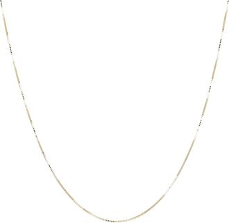 Autentica 20 Fine Box Chain Necklace