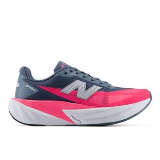 New Balance Donna FuelCell Rebel v5 in Blu/Rosa, Sintetica, Taglia 36.5