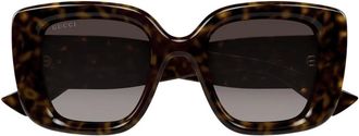 Gucci Sunglasses, female, Brown, Size: 50 MM Gg1975S Sunglasses