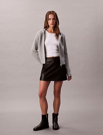 Calvin Klein Sudadera Con Cremallera Cosida