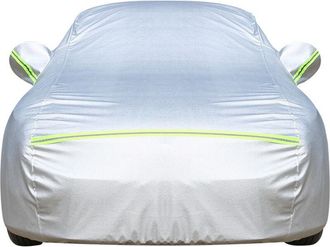 OEM Funda Protectora Para Coche, Impermeable, Con Abertura Lateral Para El Habit&aacute;culo, Forro De Algod&oacute;n Transpirable, Resistente A Los Rayos Uv, A La Niev