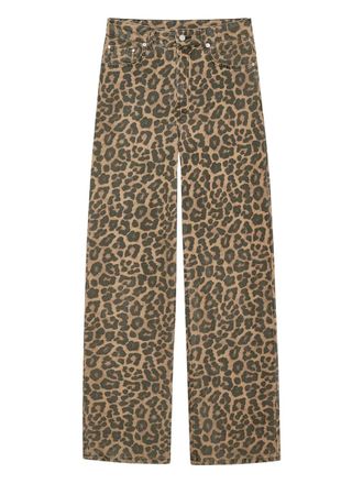 Anine Bing Hugh jeans - women - Fabric - 24 - Brown