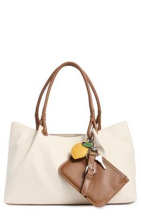 Steve Madden Dougie Tote Bag in Chalk at Nordstrom Rack