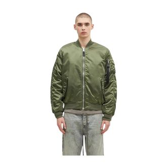 Alpha Industries Hombre, Chaquetas, Verde, Talla: M