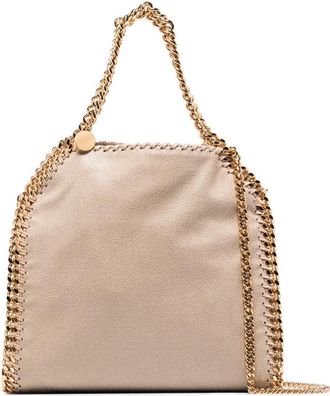 Stella McCartney Beige Falabella Mini Tote Bag