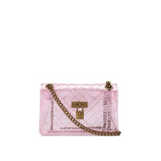 Kurt Geiger Womens Mini Brixton Vinyl Bag - Pink - One Size