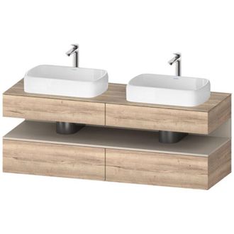 Duravit Qatego Consola Mueble Bajo Lavabo, 2 Extensiones, 2 - Duravit