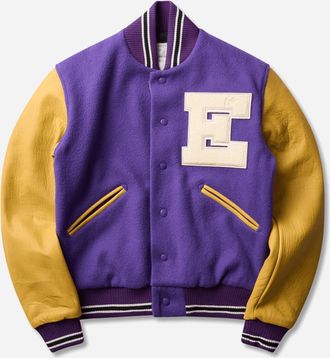 ERL Varsity Jacket Purple
