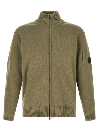 C.P. Company Bicolor Wool Mens Cardigan